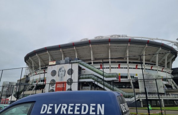 Verduurzamen VIP ruimtes Johan Cruijff ArenA